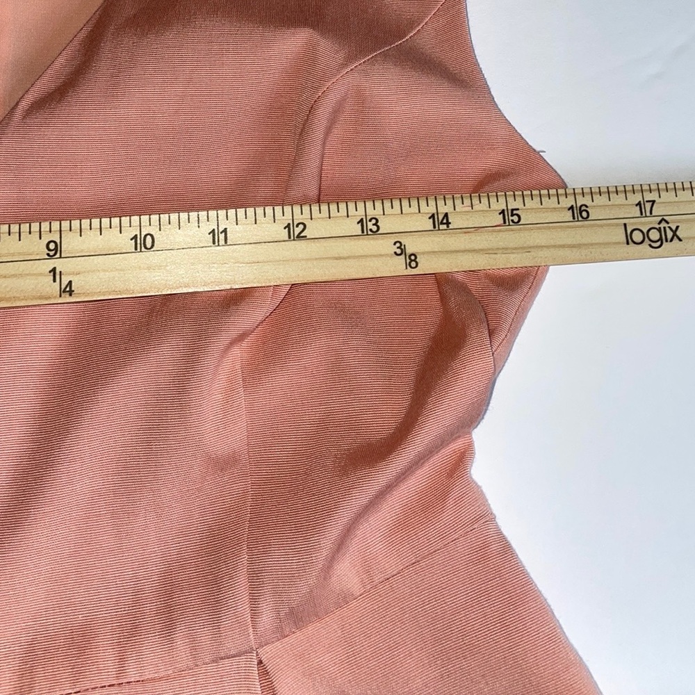 Anthropologie Tracy Resse Painterly Pastel Mini Sleeveless V-Neck Dress - Picture 10 of 12